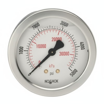 NOSHOK 25-911-5000-PSI/KG/CM2-GY40-BP3