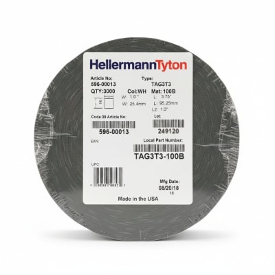 HELLERMANN TYTON TAG3T3-100B
