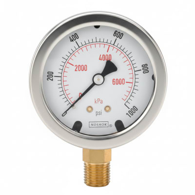 NOSHOK 25-100-STL-CHROME-FF