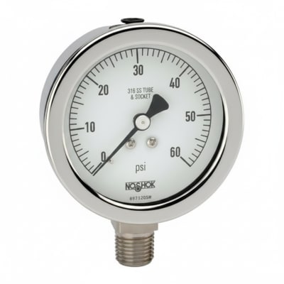 NOSHOK 25-110-200-PSI/KPA-BSC-LL-SCFF