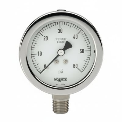 NOSHOK 40-500-200-PSI/KG/CM2-SSFF-AP-MIP-CC