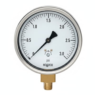 NOSHOK 25-200-3-PSI-GL-BCR