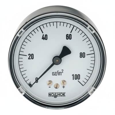 NOSHOK 25-210-30-INH2O-SG-BCR