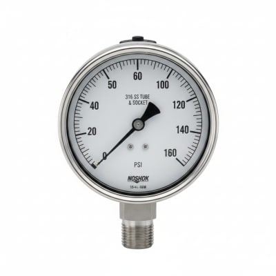 NOSHOK 40-400-100-PSI-1/4-AP-SSFF-ST8