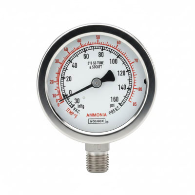 NOSHOK 40-500-100-PSI/BAR-1/4-AP-SG-SSFF-CC
