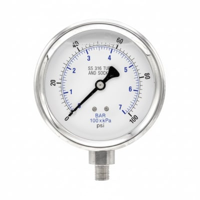 NOSHOK 40-300-10000-PSI/BAR-BFF