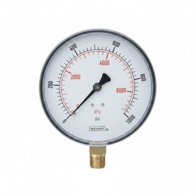 NOSHOK 40-500-3000-PSI/KPA-AP-SG-SSFF