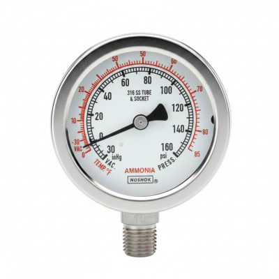 NOSHOK 40-500-3000-PSI/KG/CM2-SSFF-AP-MIP