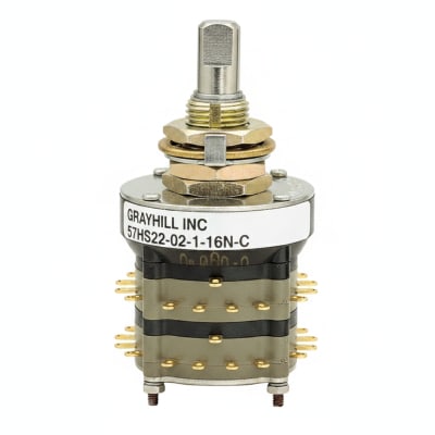 GRAYHILL INC 57HS22-02-1-16N-C