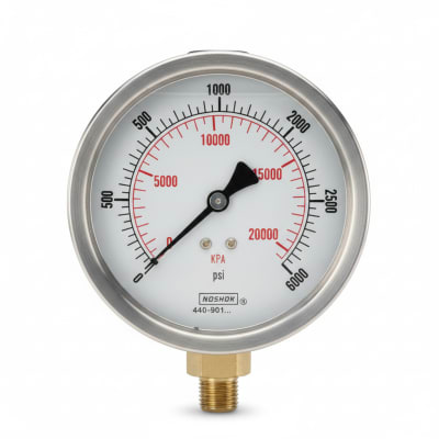 NOSHOK 40-901-6000-PSI/KPA-MIP-CC