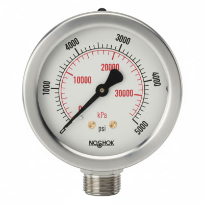 NOSHOK 40-911-5000-PSI/BAR-SSRF-BT8
