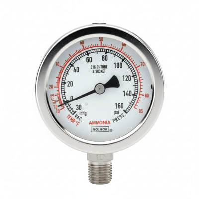 NOSHOK 40-410-100-PSI/BAR-MIP-SSRF-CC