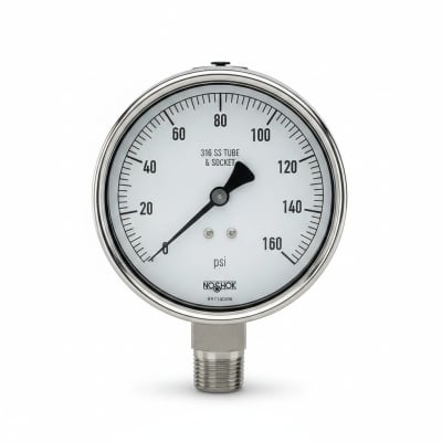NOSHOK 40-410-6000-PSI-1/4-MIP-SSRF-CC