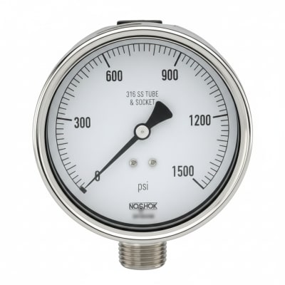 NOSHOK 40-410-600-PSI-1/4-MIP-SSRF