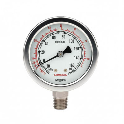 NOSHOK 40-500-100-PSI/KG/CM2-1/4-SG-SSRF