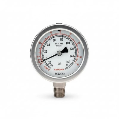 NOSHOK 40-500-300-PSI/KG/CM2-1/4-SSRF-MIP