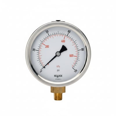 NOSHOK 40-500-400-PSI/BAR-1/4-SSRF-AP-MIP-CC