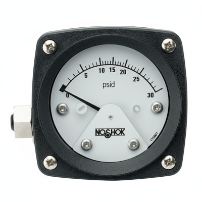 NOSHOK 40-500-600-PSI/KPA-1/4-SSRF