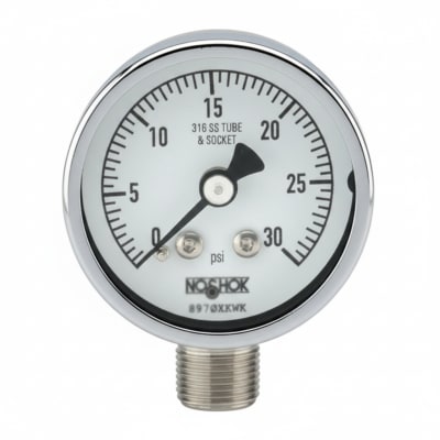 NOSHOK 40-500-60-PSI/KPA-1/4-SSRF-AP-MIP-CC