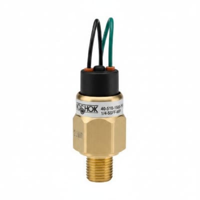 NOSHOK 40-510-1500-PSI/BAR-1/4-SSFF-MIP