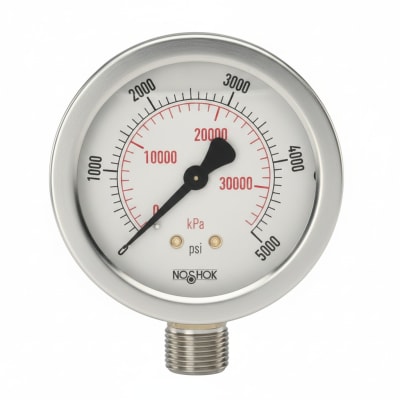 NOSHOK 40-901-7500-PSI/KG/CM2-1/2-MIP