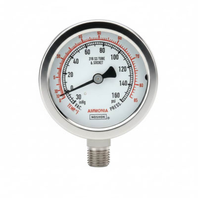 NOSHOK 40-500-100-PSI/KPA-1/4-SSRF