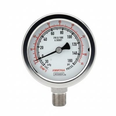 NOSHOK 40-500-3000-PSI/KG/CM2-SSRF-MIP-CC