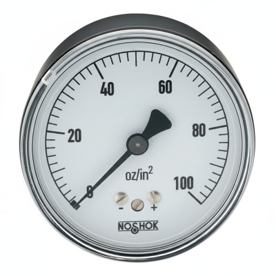 NOSHOK 25-210-30-INH2O-VAC-SSC