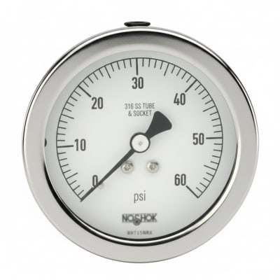 NOSHOK 25-410-600-PSI/BAR-SPMC-SSFR