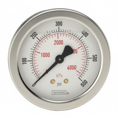 NOSHOK 25-410-600-PSI/KG/CM2-SG