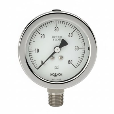 NOSHOK 40-500-30/100-PSI/KPA-SSFF-MIP
