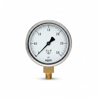 NOSHOK 40-400-200-PSI-1/4-AP-SG-CC