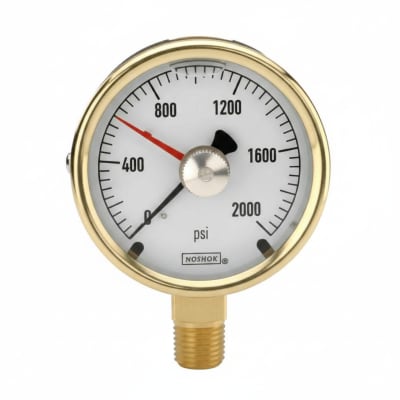 NOSHOK 25-300-7500-PSI/BAR-CFF-MIP