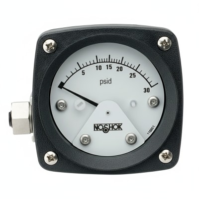 NOSHOK 25-510-2000-PSI-SPMC-SG-ST8
