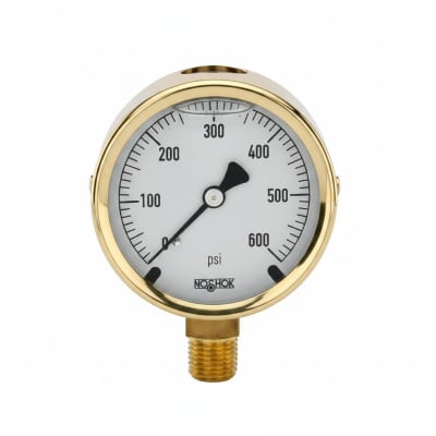 NOSHOK 25-300-7500-PSI/BAR-BFF-MIP-CC