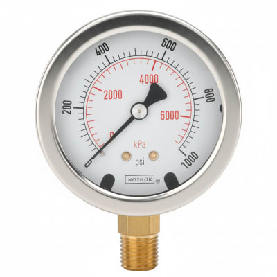 NOSHOK 40-510-2000-PSI/KG/CM2-1/4-MIP-CC