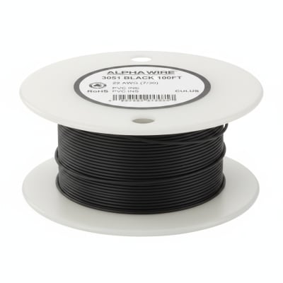 ALPHA WIRE 3051-BLACK-100