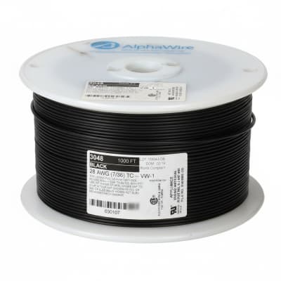 ALPHA WIRE 3048-BLACK-1000