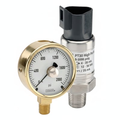 NOSHOK 40-300-3000-PSI-1/2-CFF-BT4