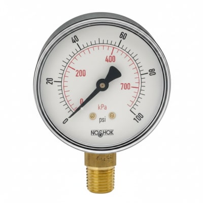 NOSHOK 45-740-160-PSI/KG/CM2-1/4-SG