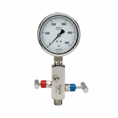 NOSHOK 25-310-7500-PSI/BAR-MIP-BFF-BT8