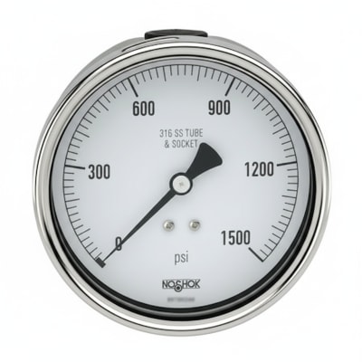 NOSHOK 40-410-10000-PSI/KG/CM2-1/4-AP-SSFF