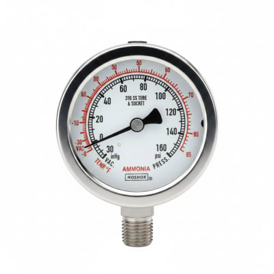 NOSHOK 40-510-10000-PSI/KG/CM2-1/4-SG-SSRF