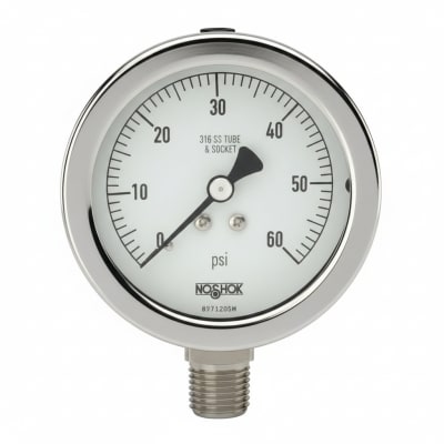 NOSHOK 40-510-10000-PSI/KG/CM2-1/4-SSFF-MIP