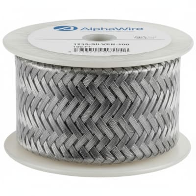 ALPHA WIRE 1235-SILVER-100