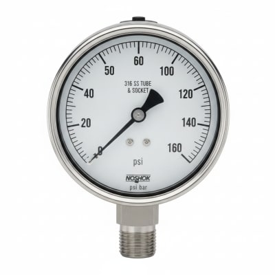 NOSHOK 40-500-800-PSI/BAR-SSFF-MIP-CC