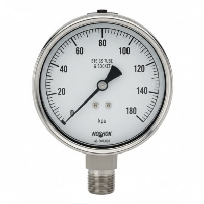NOSHOK 40-500-800-PSI/KPA-SSFF-MIP-CC