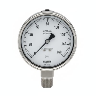 NOSHOK 40-500-800-PSI/KPA-SSFF-MIP