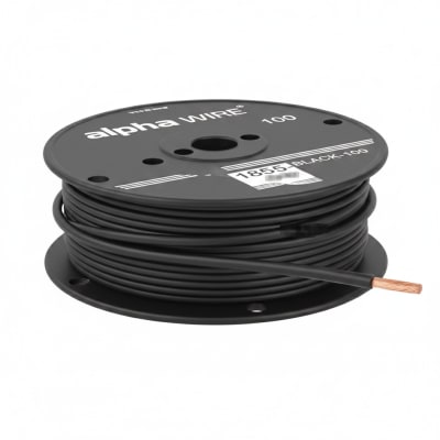 ALPHA WIRE 1855-BLACK-100
