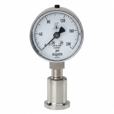 NOSHOK 25-300-1000-PSI/BAR-SST-CFF-MIP-BT8-CC